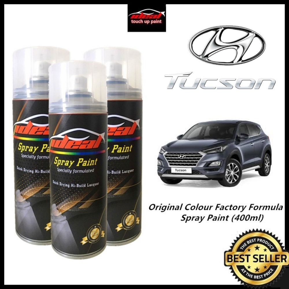 [Ready Stock] HYUNDAI TUCSON Ideal Original Colour Touch Up Aerosol