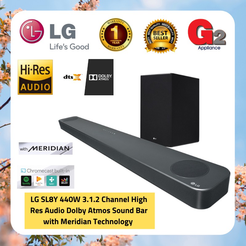 lg soundbar sl8y