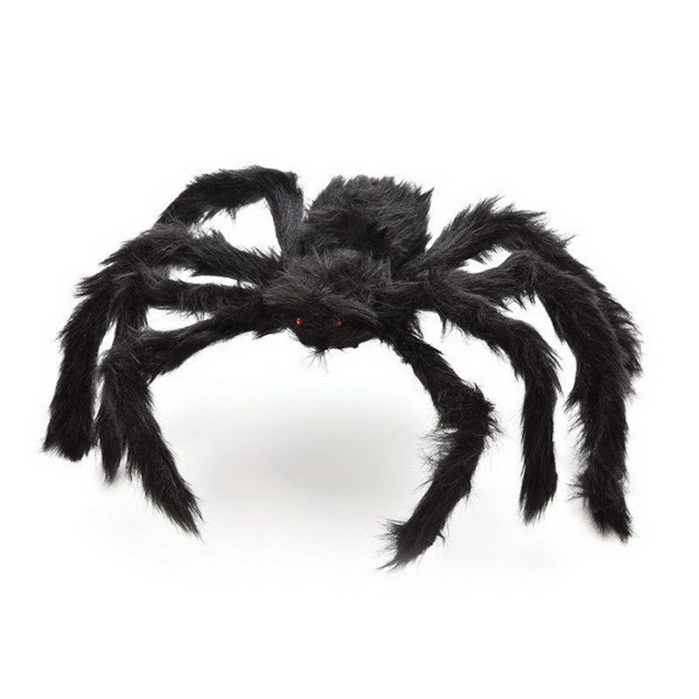 Black Spider Halloween Decoration Haunted House Prop Indoor Outdoor 300mm 2019