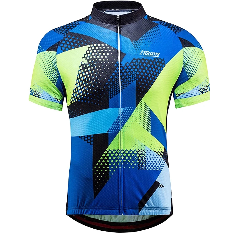 plaid mtb jersey