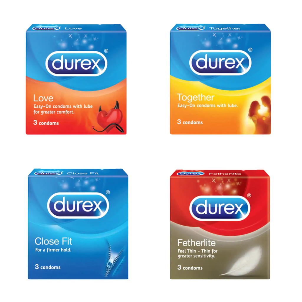 NEW Durex Close Fit Snug Fit Tight Fitting Condom, 12S, 100% Original - Lero