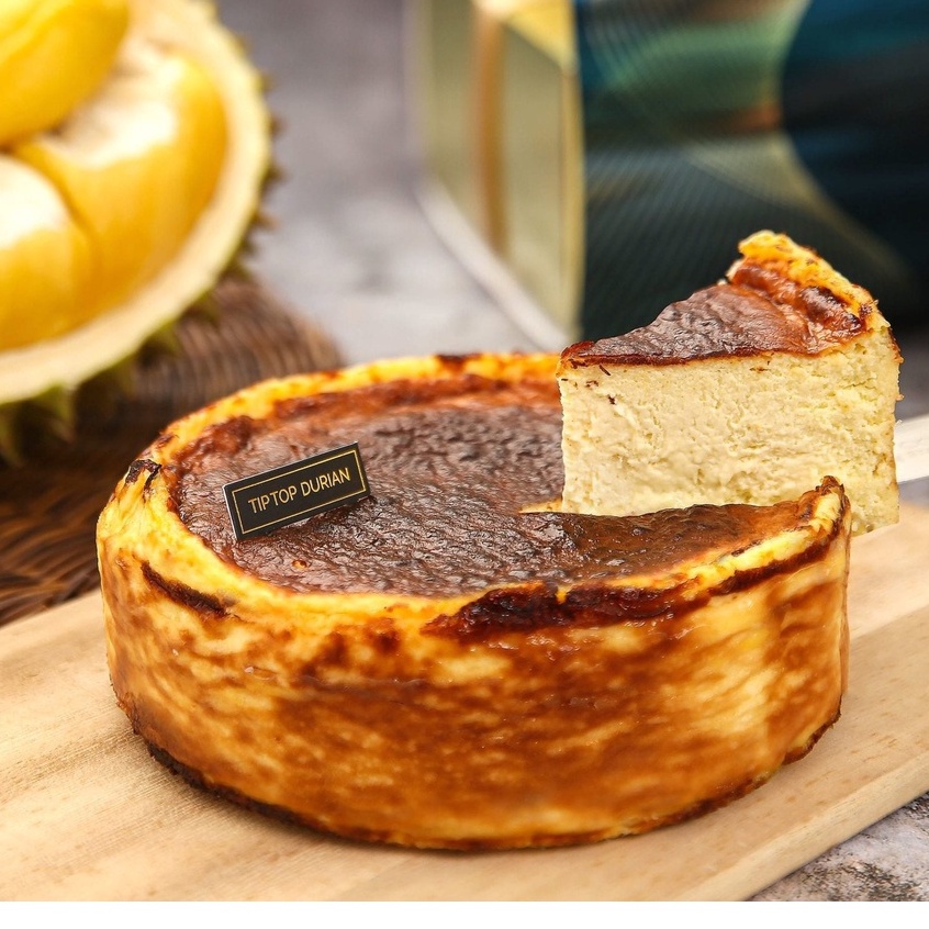 Burnt recipe durian cheesecake Durian Burnt