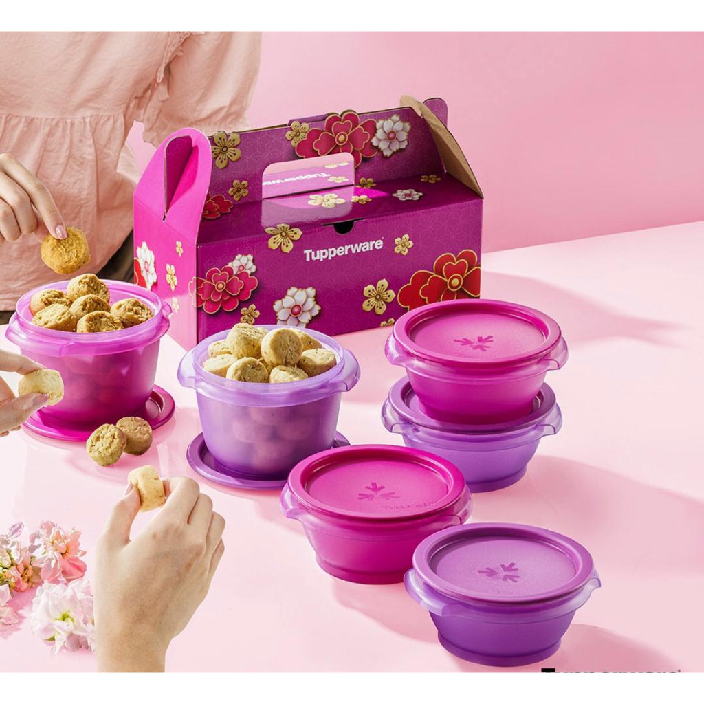 Tupperware Blessed Fortune Cookies Set