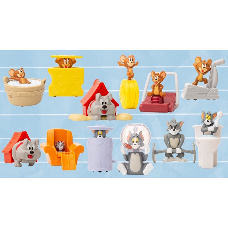 Tom and Jerry x McDonald’s Happy Meal toy Shopee Malaysia