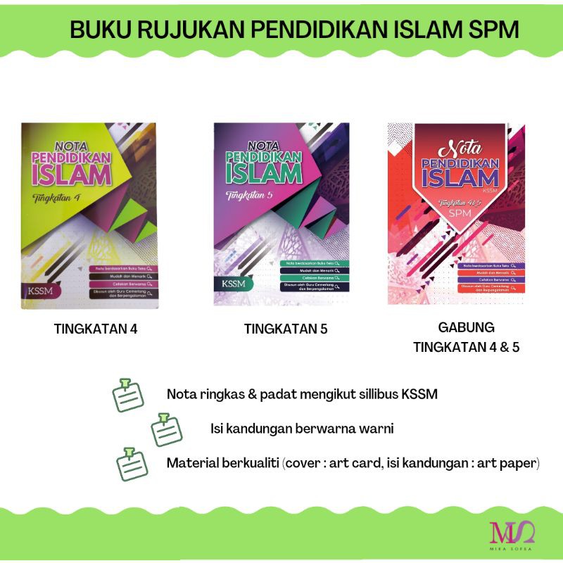 Nota Pendidikan Islam Tingkatan 5 Kssm