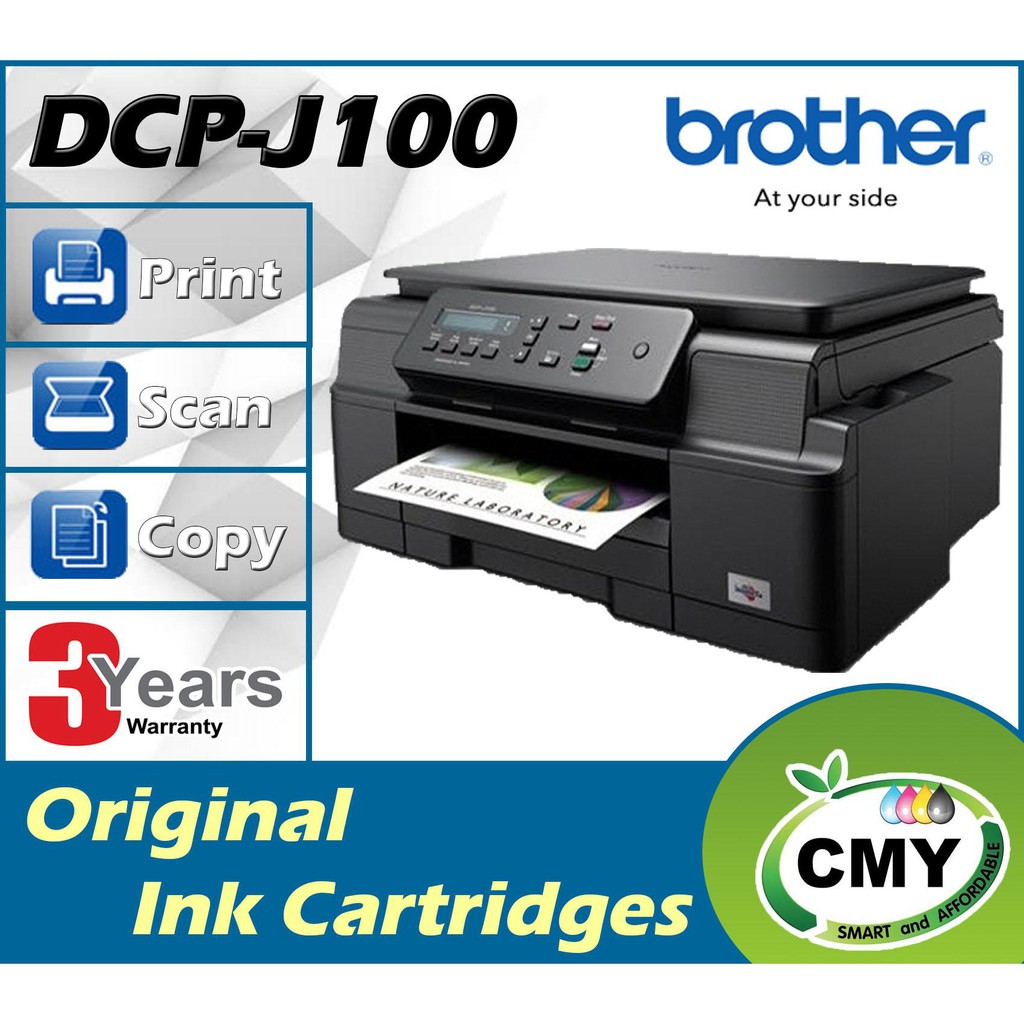 Brother DCP-J100 InkBenefit Printer | Shopee Malaysia