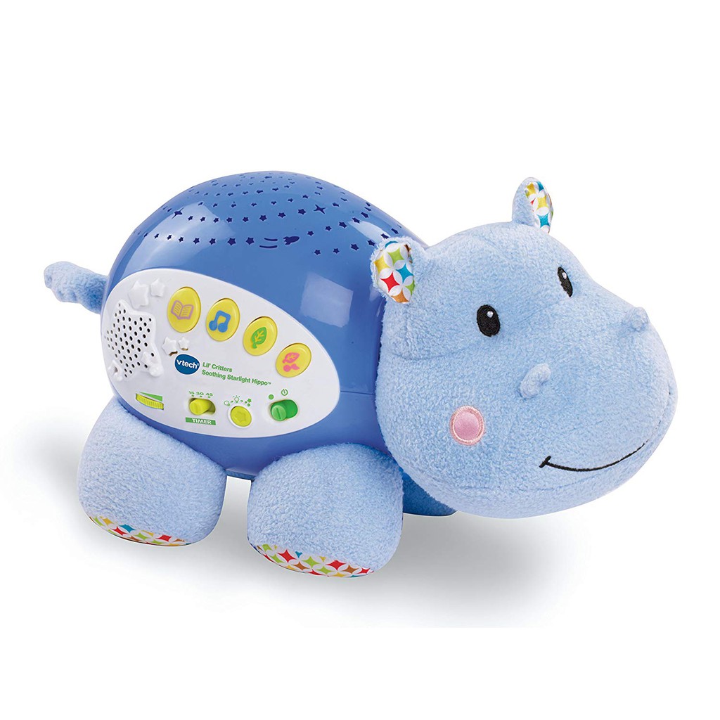 Vtech Baby Lil Critters Soothing Starlight Hippo Newborn