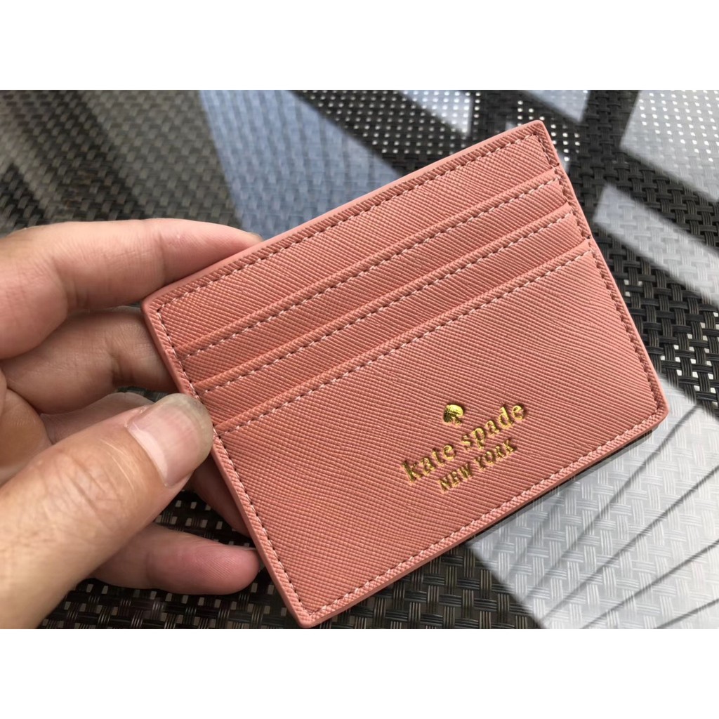 ♠️ KS Kate Spade Glitter Effect Card Holder ♠️ | Shopee Malaysia