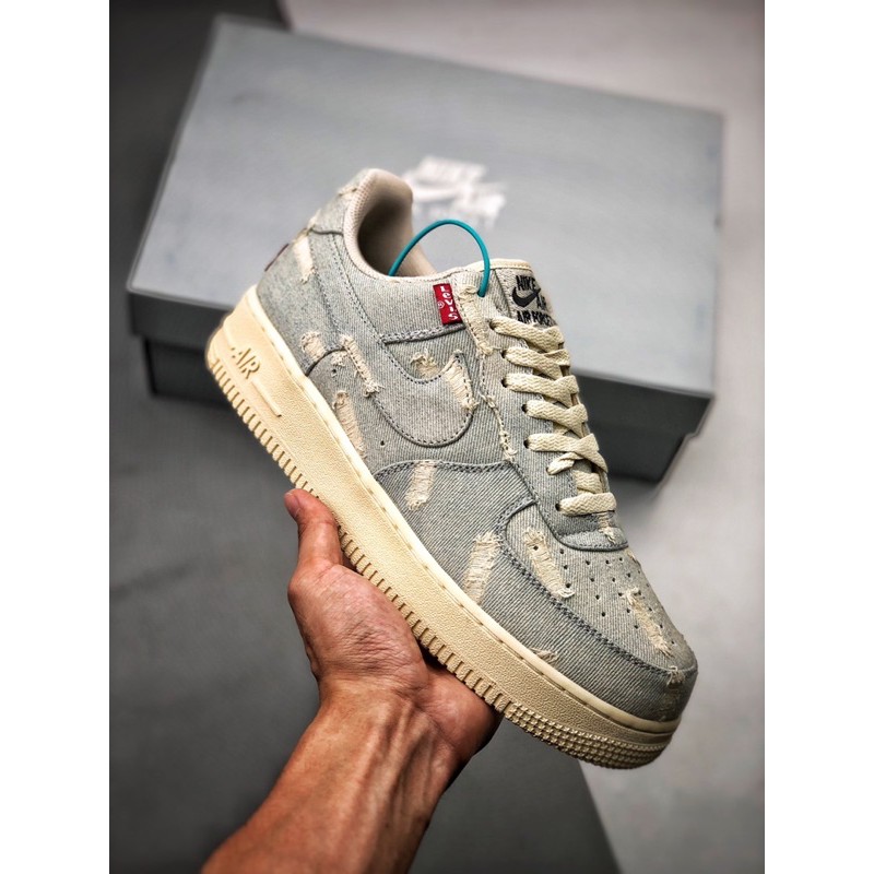 Kasut Sneaker Nike Air Force 1 x Levis 100% Legit Factory Rejected Shoe & God Version | Shopee Malaysia