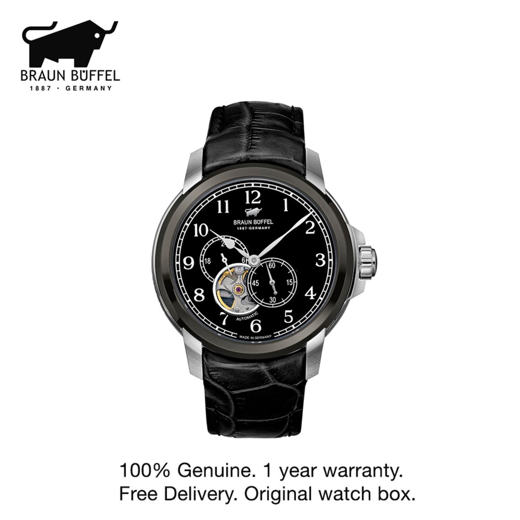 braun buffel watch original