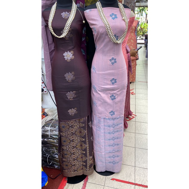 Kain Songket bunga raya dan bunga tabur 👌 Songket Tenun, Asli Bukun