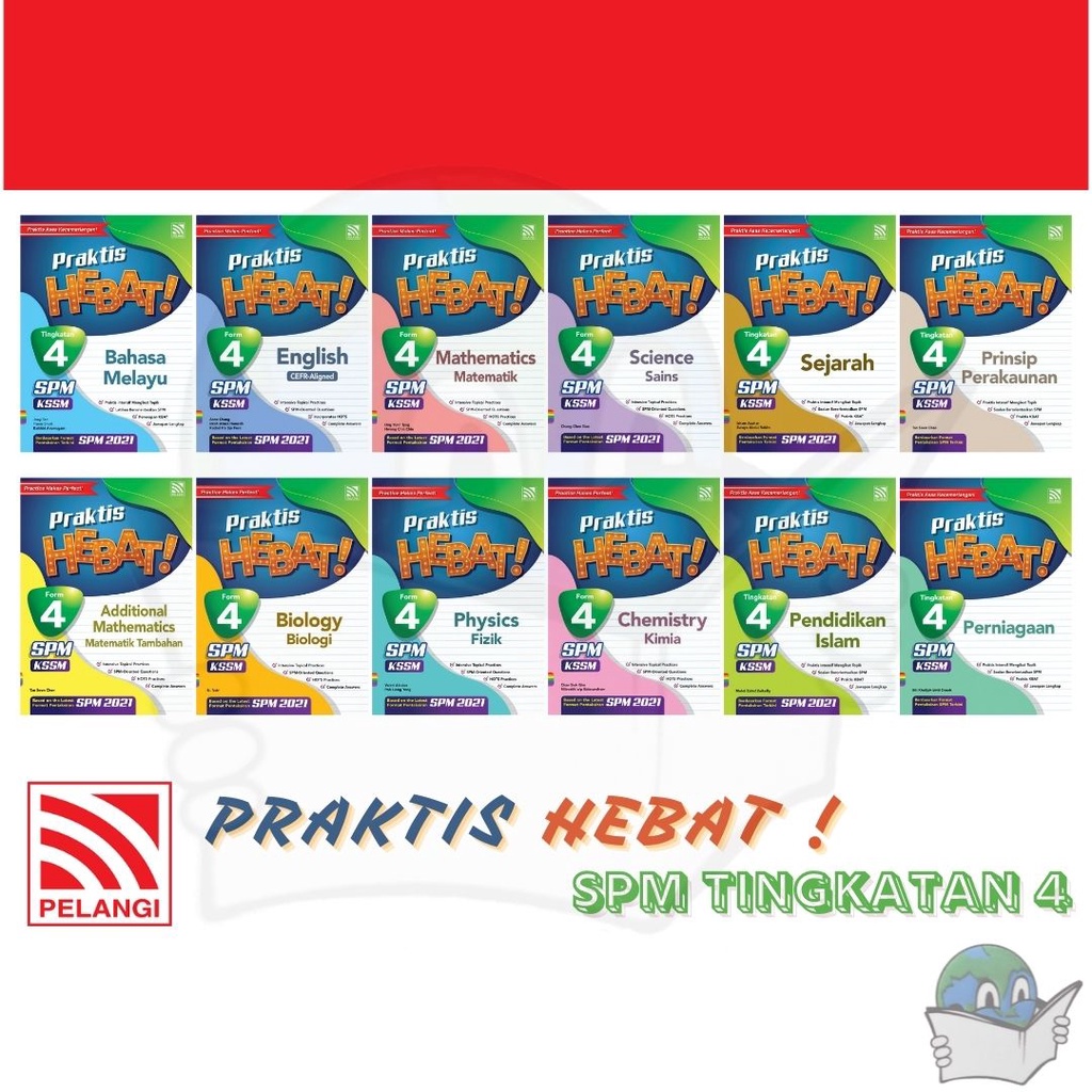 Buku Latihan Praktis HEBAT! SPM 2021 KSSM Tingkatan 4 BM/Eng/Mate/MateT ...