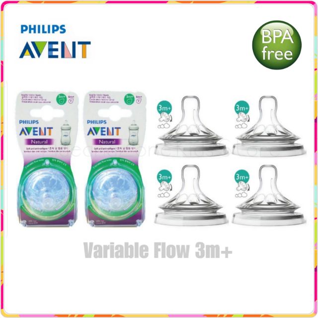 philips avent natural variable flow nipple
