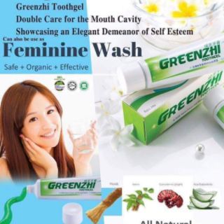 UBAT GIGI GREEN ZHI Greenzhi toothgel. Bukan saje untuk 