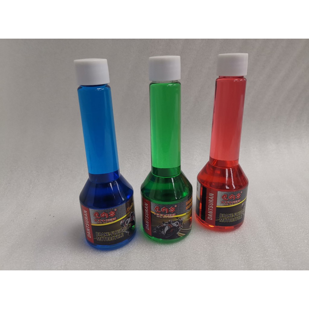 Brake Fluid Oil Color Dot 3 Thailand dantsuran 100ml Universal Shopee