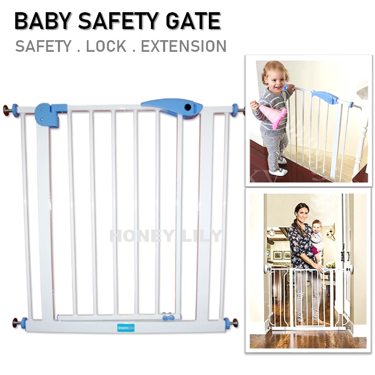 with All Safety Features Premium Safety gate ib style-Kaya 75-175cm 
