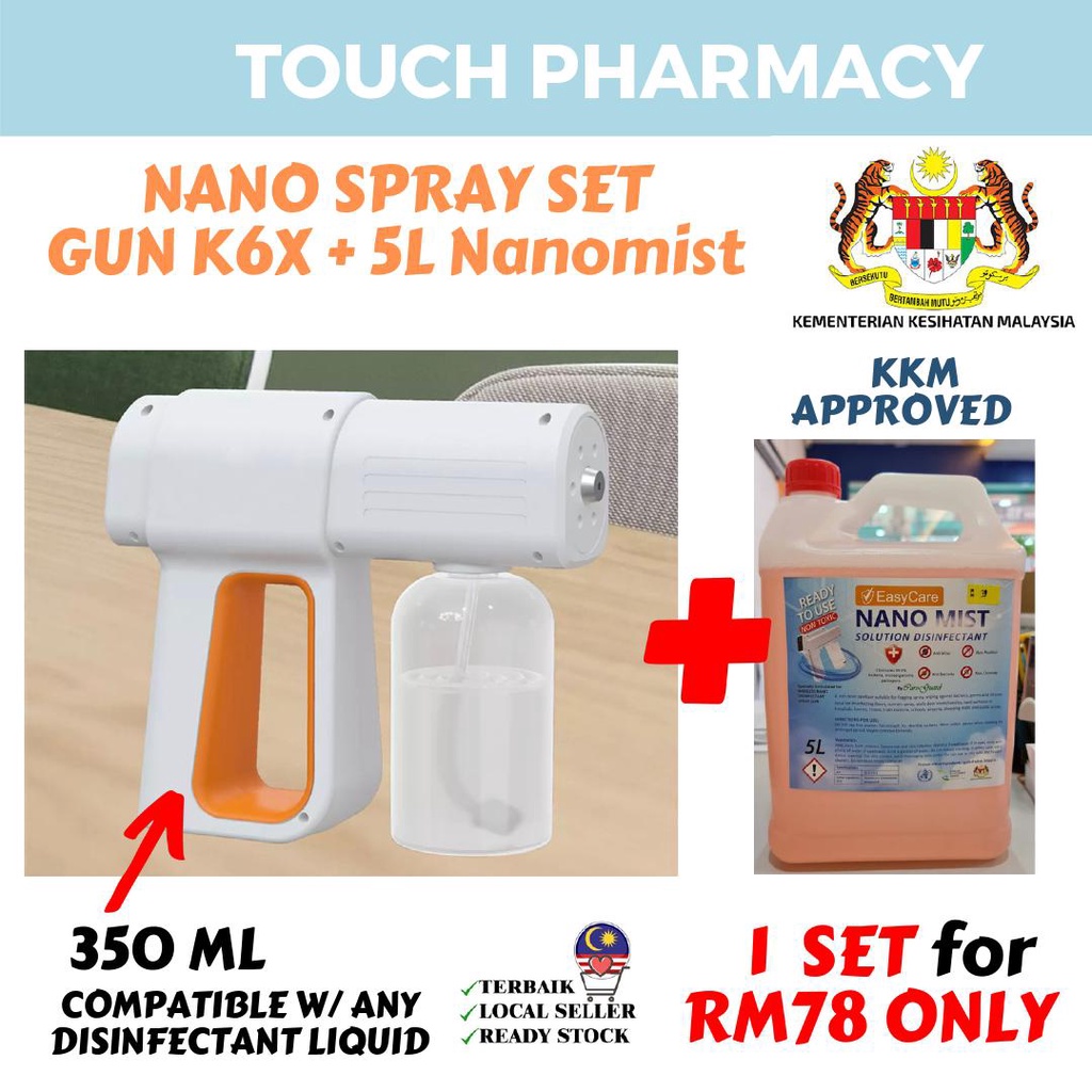 Nano spray gun kkm