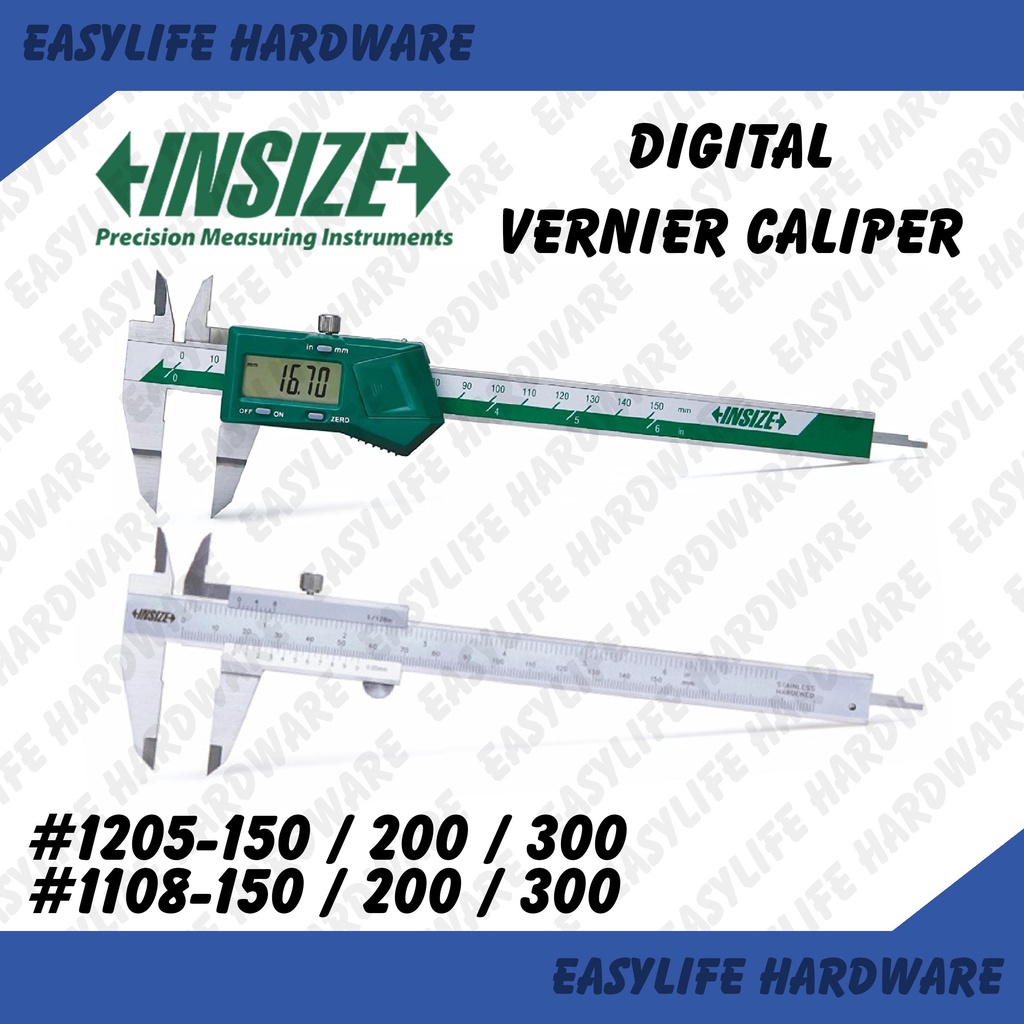 INSIZE Digital Electronic Caliper 1108 Vernier Caliper 1205 Stainless