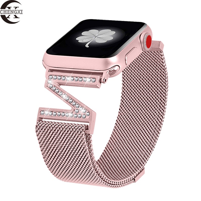 apple watch diamond strap