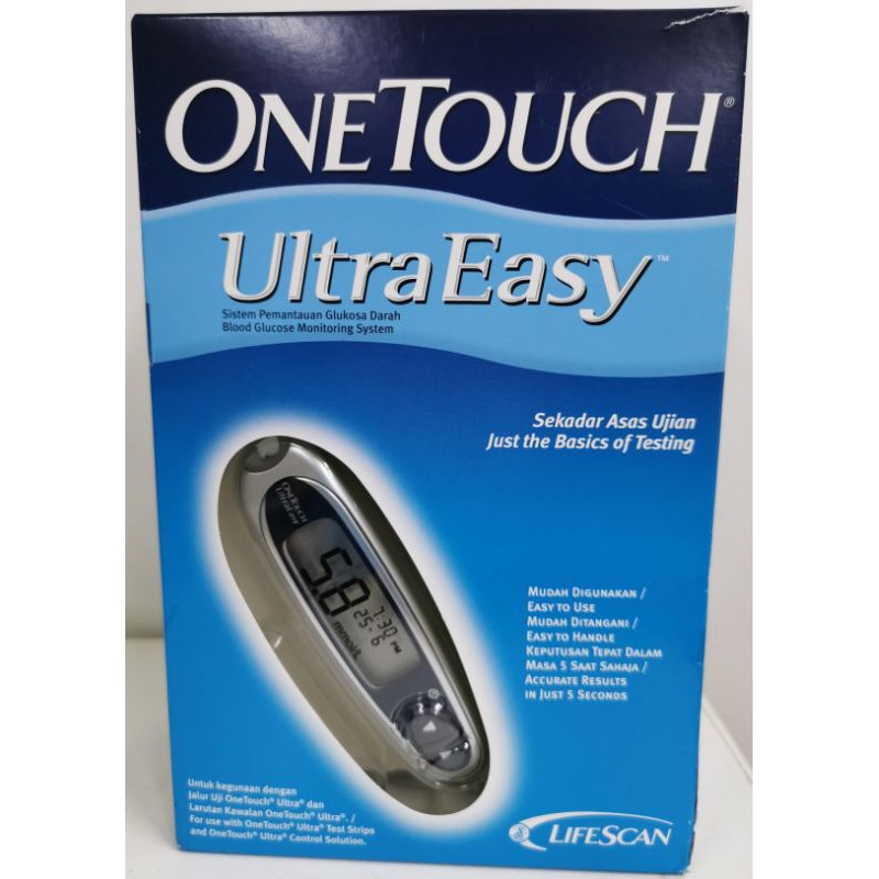 One Touch Ultra Easy Starter Kit (no test strips) Shopee