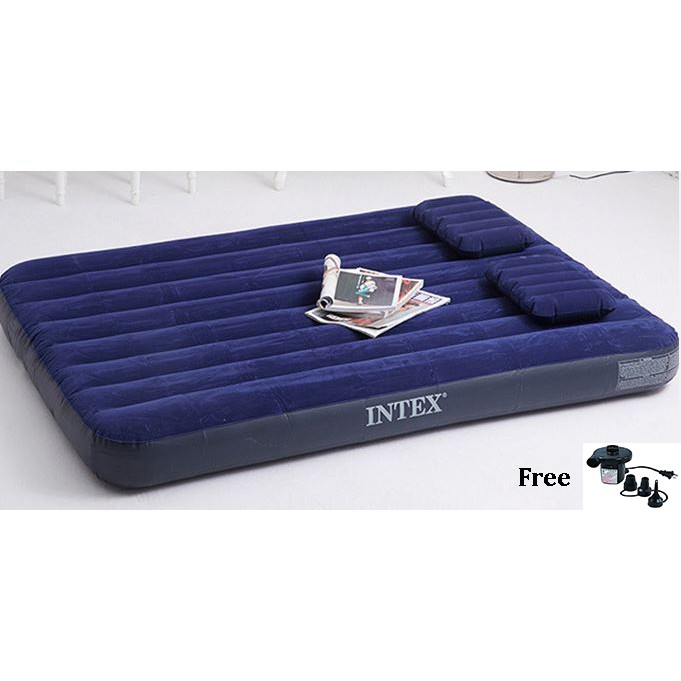 Intex Queen Size Classic Downy Airbed Mattress 68759 Shopee