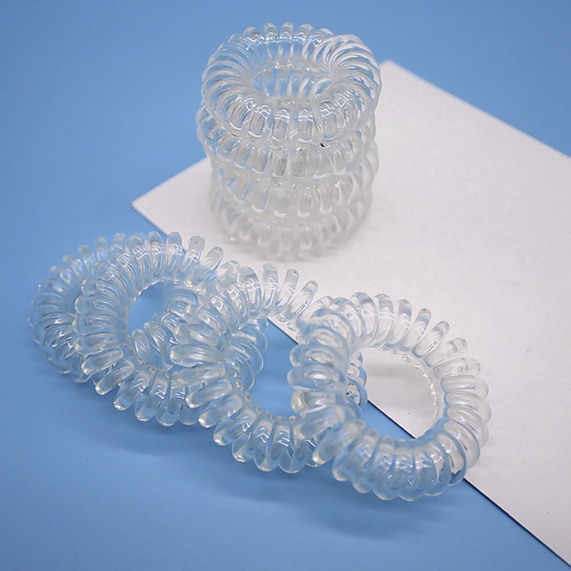 clear hair bobbles