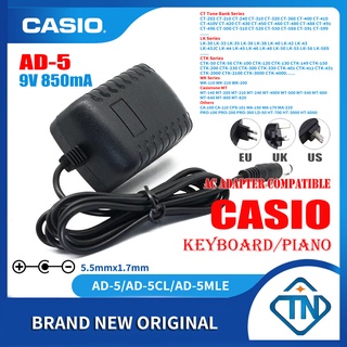AC Adapter for Casio LK-260 Keyboard Piano DC Power Supply Charger Cord Cable 