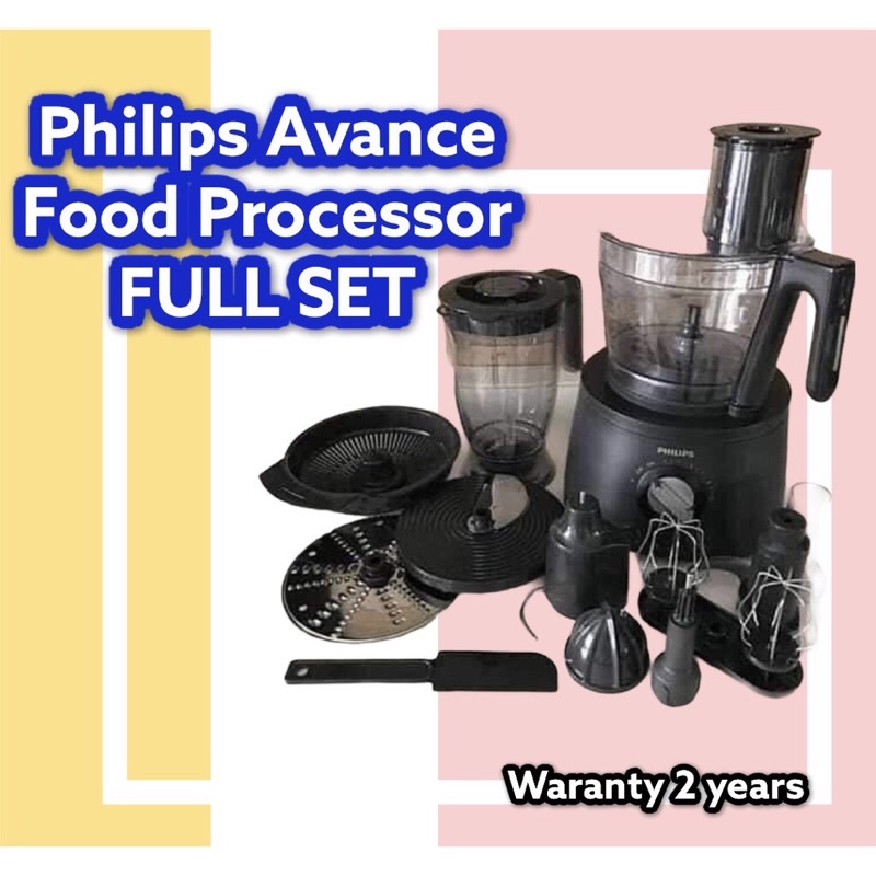Philips Food Processor 7000 Series Shopee Malaysia