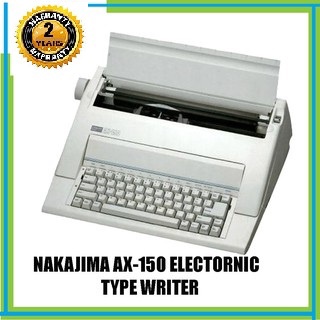 ☢✕( 2 YEARS WARRANTY ) NAKAJIMA AX-150 ELECTRONIC TYPEWRITER