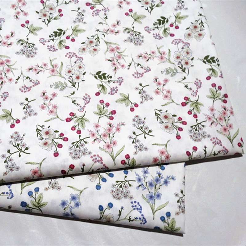 100 Pure Kain  Cotton DIY Handmade Sewing  Fabric White 