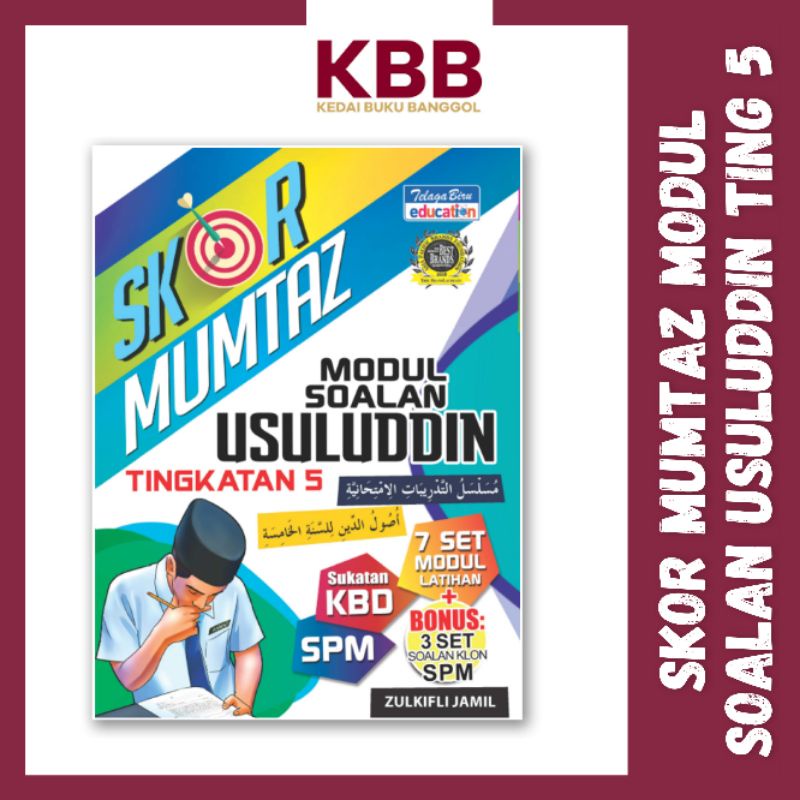 Buy SKOR MUMTAZ MODUL SOALAN USULUDDIN TINGKATAN 5  SeeTracker Malaysia