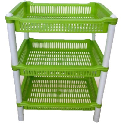 Buatan MY Rak Plastik Dapur BilikAir Serbaguna Bertingkat Segi Empat Buatan MY Rak Plastik Dapur BilikAir Serbaguna Bertingkat Segi Empat