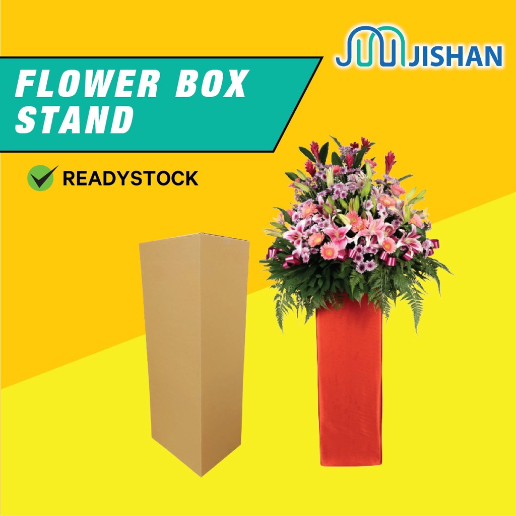 [1pc] Flower Bouquet Stand Box / Rectangular Display Stand / Wedding