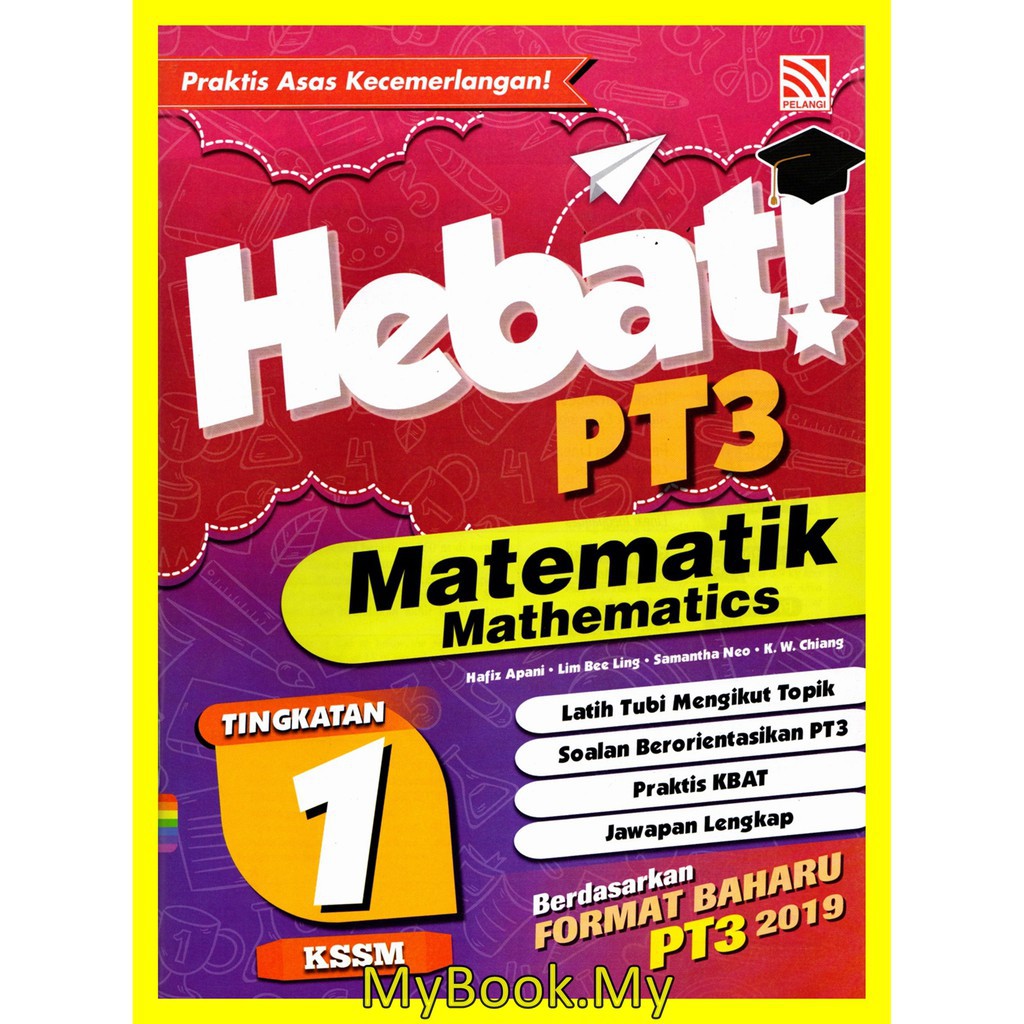 Buku Latihan: Hebat PT3 Matematik Tingkatan 1  Shopee 