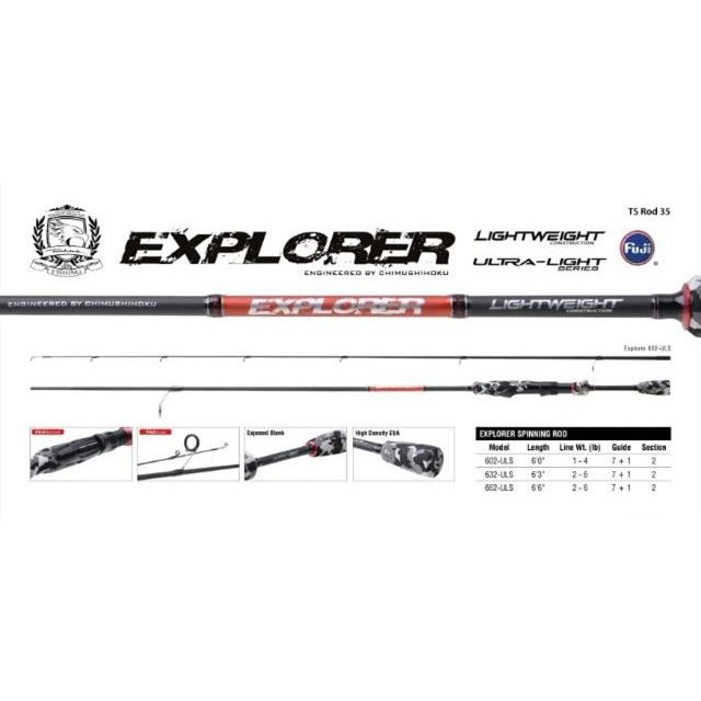 seahawk ultralight rod