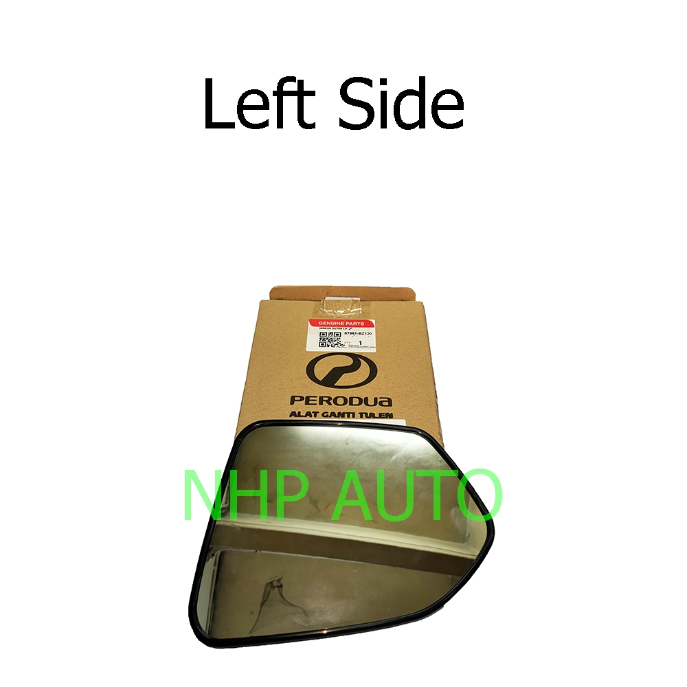 ORIGINAL / OEM PERODUA MYVI 2018 SIDE MIRROR GLASS CERMIN SISI Shopee