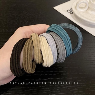 High-Elastic Durable Hair Tie Does Not Hurt Rubber Band Girls Ponytail Head Rope Mori Style Headdress Accessories Brand: Flower Spot Bird Shipping Place: Zhejiang Province Material: Other Styles: Japanese Korea Our Shop Production