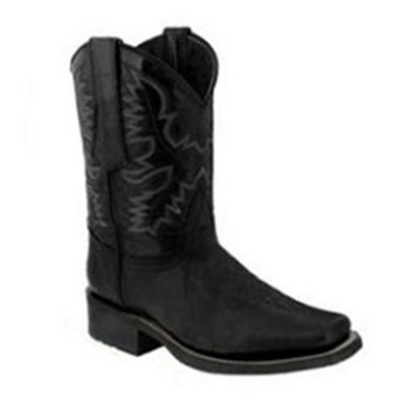 men's high heel western boots