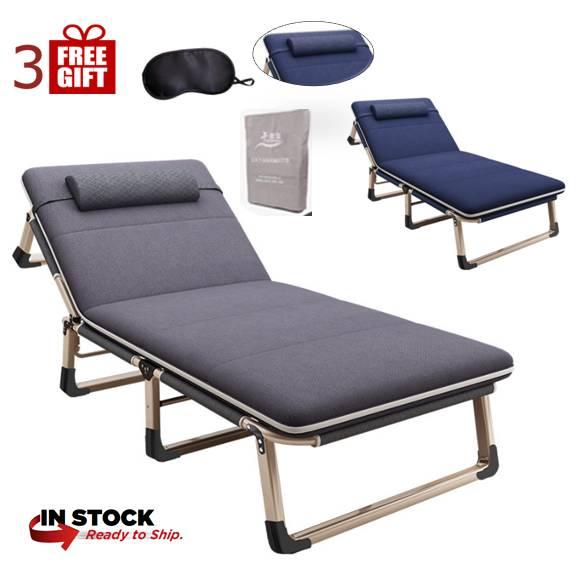 [New product sale] ☂Premium Foldable Bed Sleeping Chair Foldable Lazy