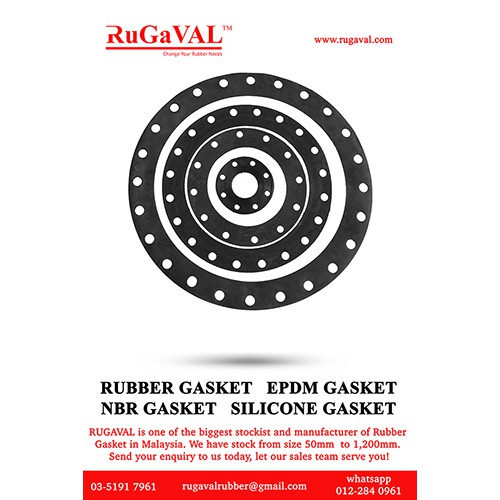 Rubber Gasket I Size12"" I Flange Rubber Gasket I Table E Standard