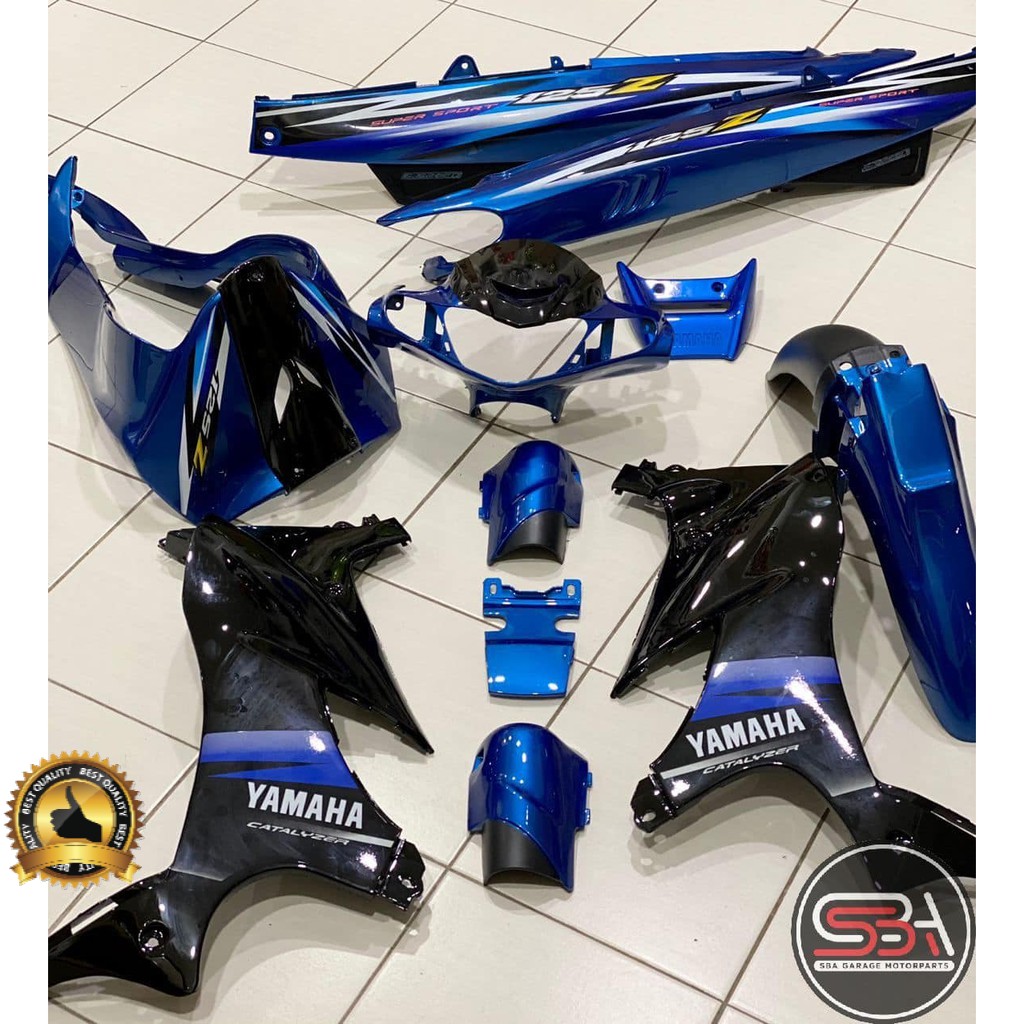 Buy Coverset Original Hly Yamaha 125z Zr Skala Design Stripe Sticker Siap Tampal Percuma Emblem Timbul Hong Leong Yamaha Seetracker Malaysia