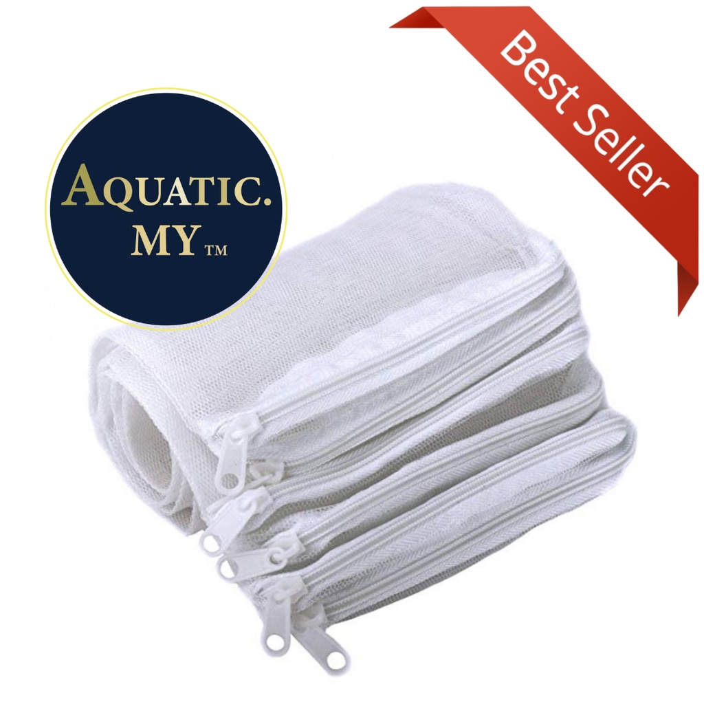Aquarium Fish Tank Filter Media Filtration Material Mesh Bag with