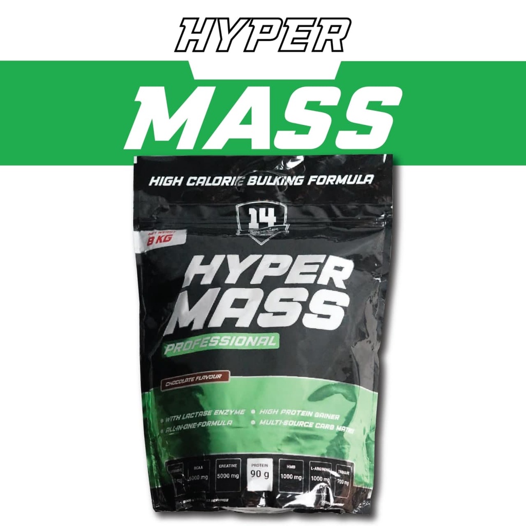 Superior14 Hyper Mass Lean Mass Gainer [8KG] Shopee Malaysia