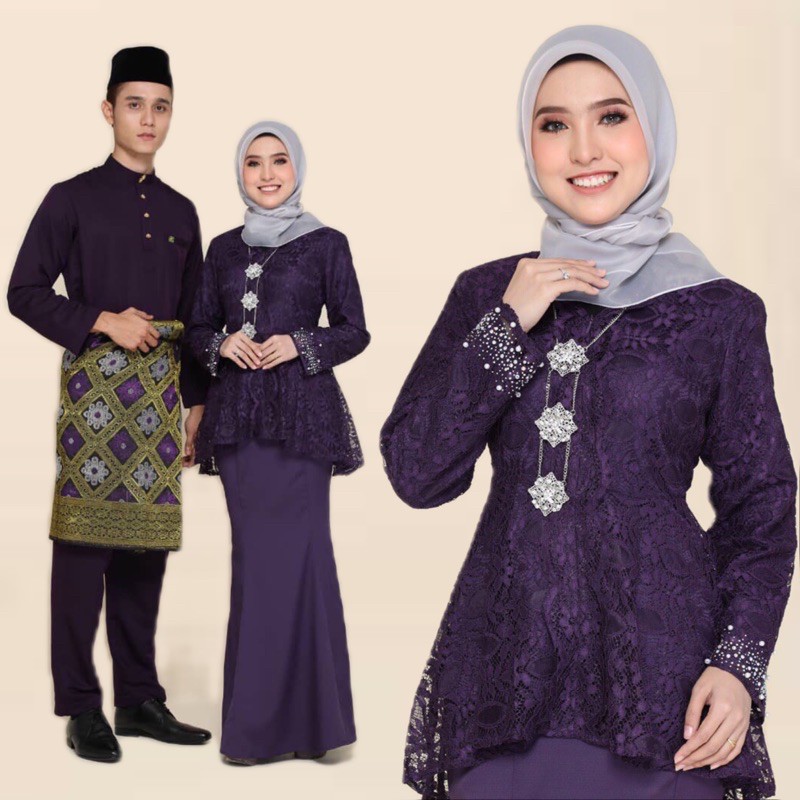 Couple Set Sedondon Raya 2022  Baju  Nikah Kahwin Tunang  