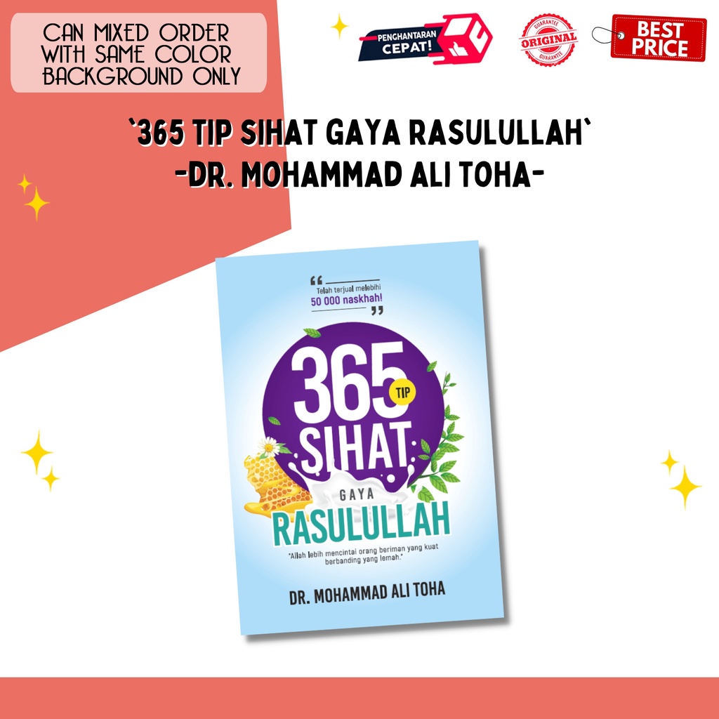 365 Tip Sihat Gaya Rasulullah Pts Buku Bacaan Remaja And Dewasa Shopee Malaysia 3163