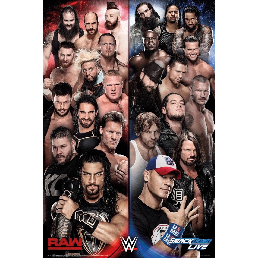 wwe poster