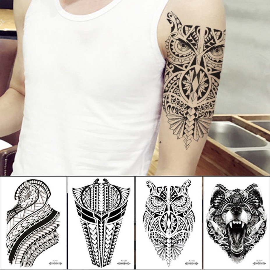 shoulder tattoos for black men