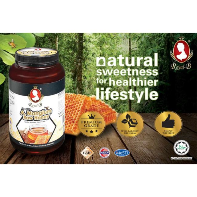 Royal-B Premium Raw Honey - 1kg | Shopee Malaysia