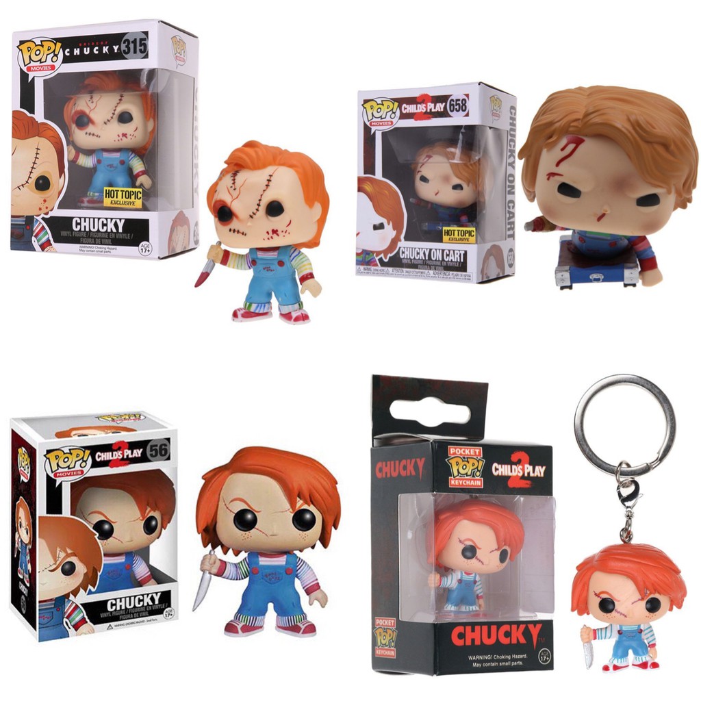 funko pop chucky on cart