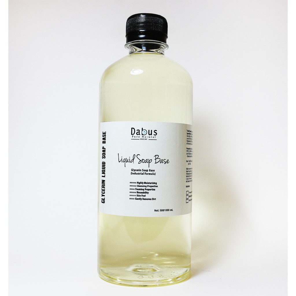 Liquid Glycerine Soap Base (Paraben free) Shopee Malaysia